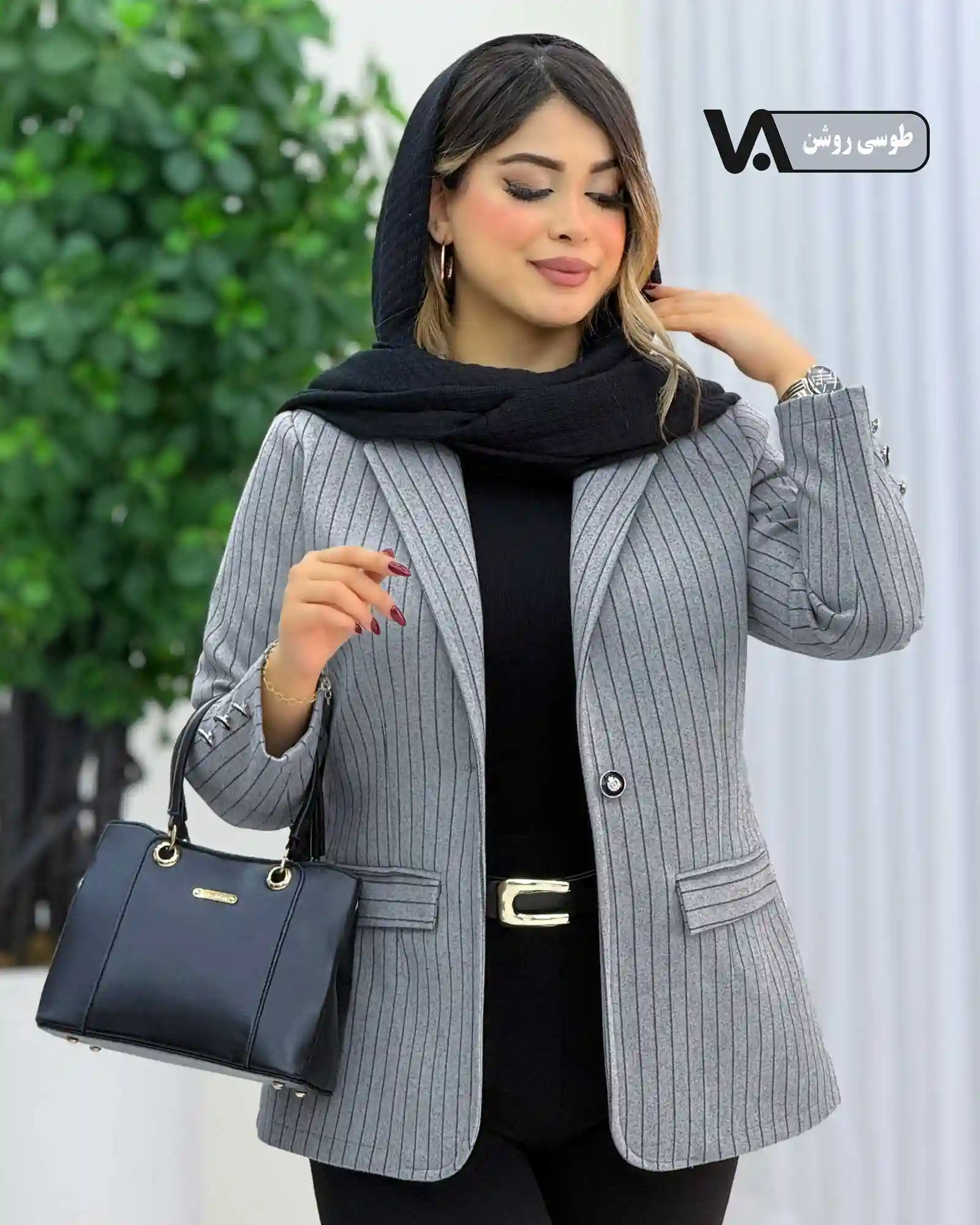 کت دیپلمات جیب نما فوتر کد j310