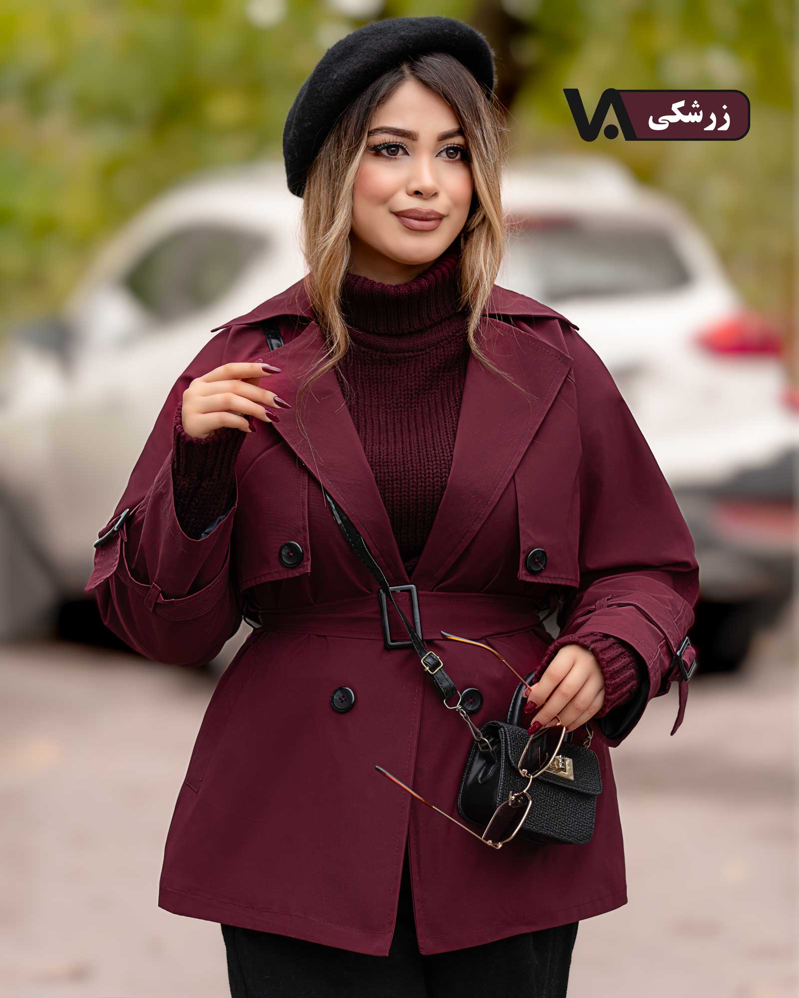 بارانی آستردار کتان تیسی کد j291