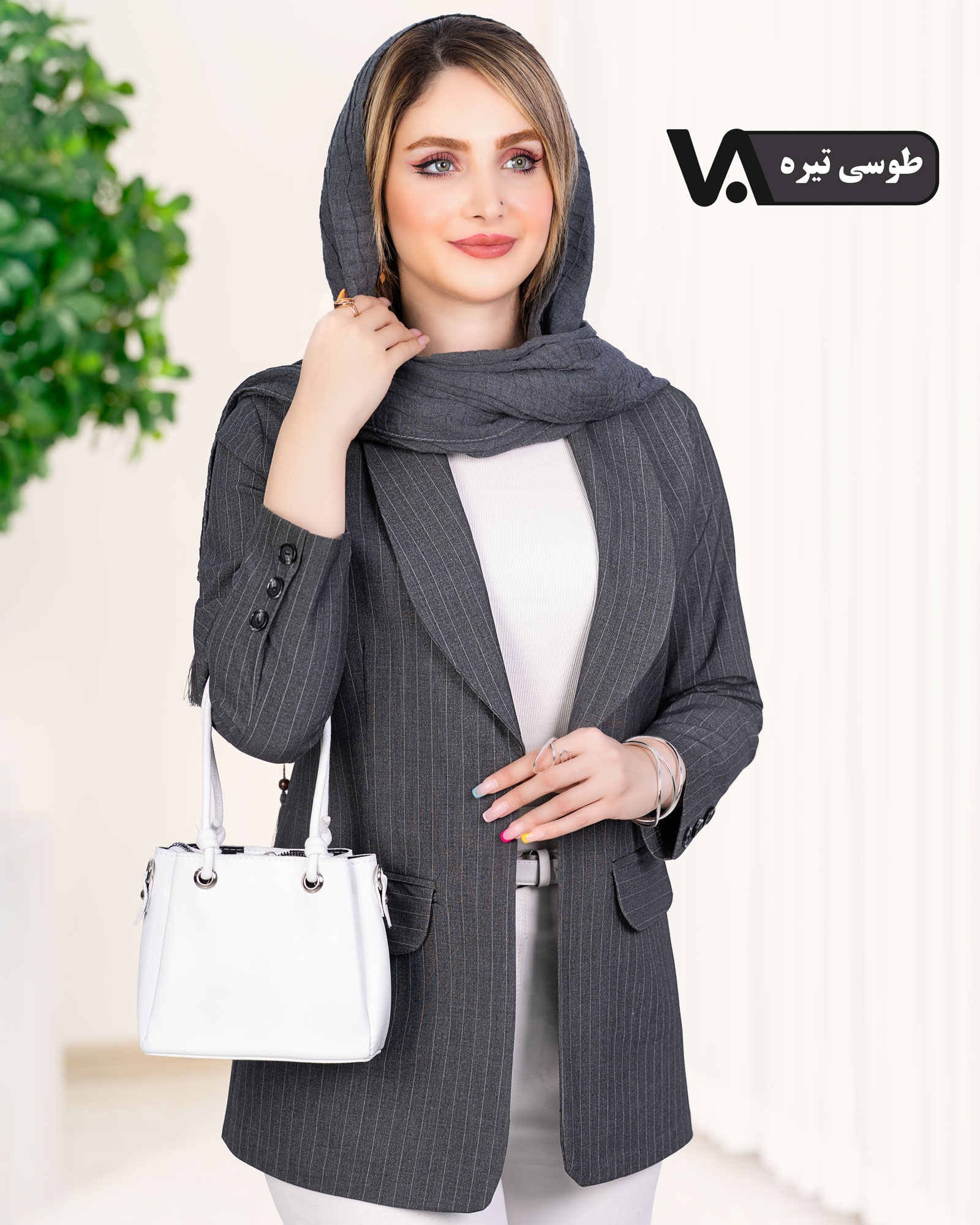 کت دیپلمات یقه آرشال کد j227