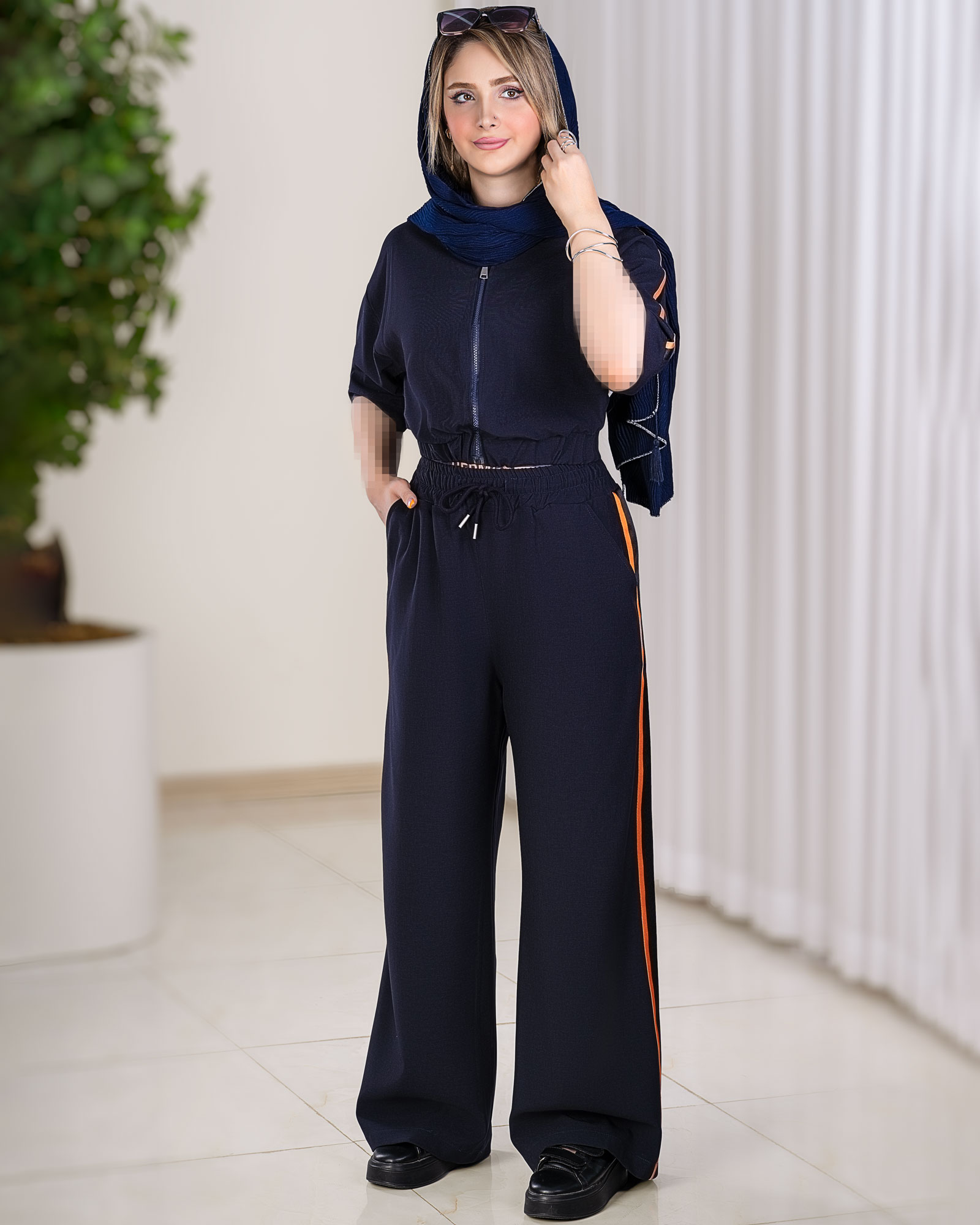 ست وست و شلوار نوار دوزی کارتیر کد j265