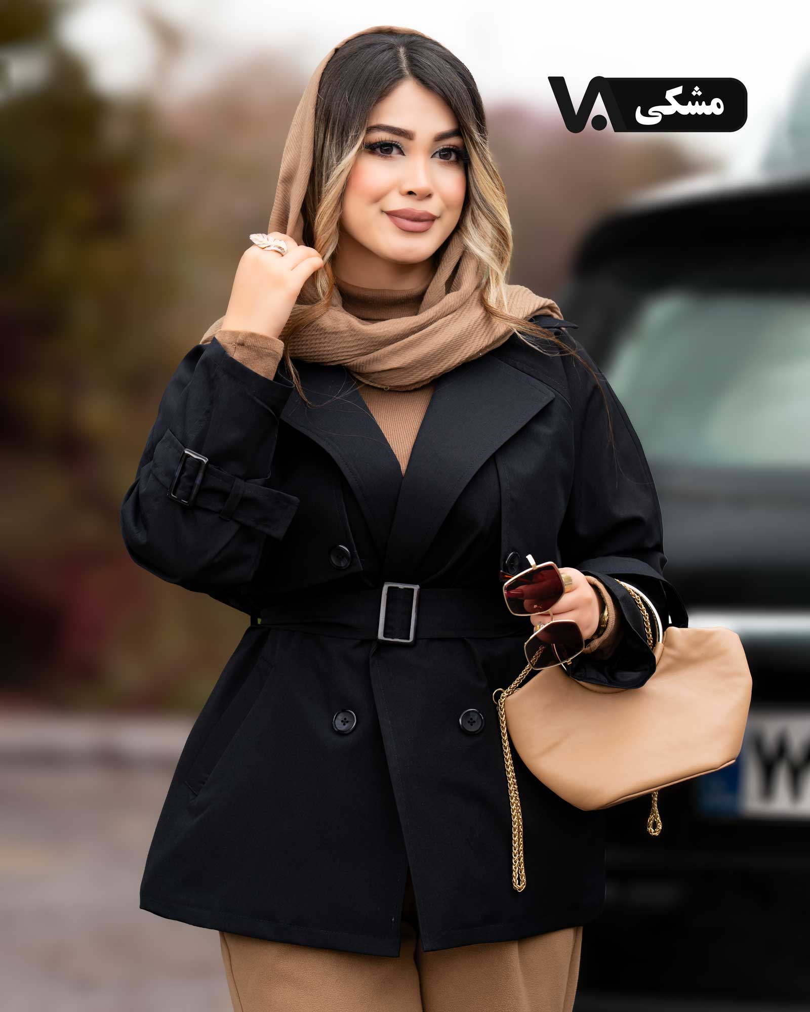 بارانی آستردار کتان تیسی کد j291