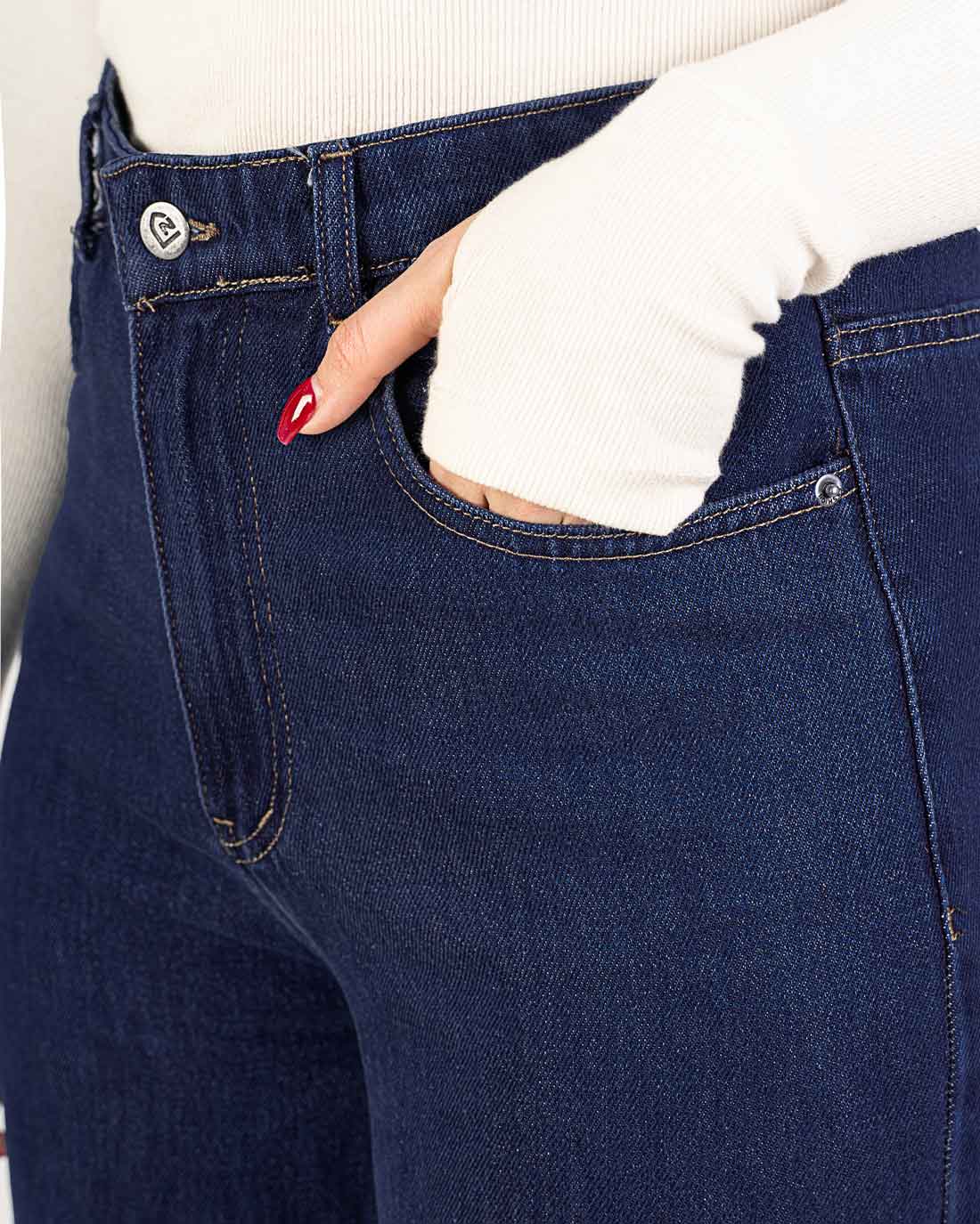 شلوار بگ فیت ساده کد j351