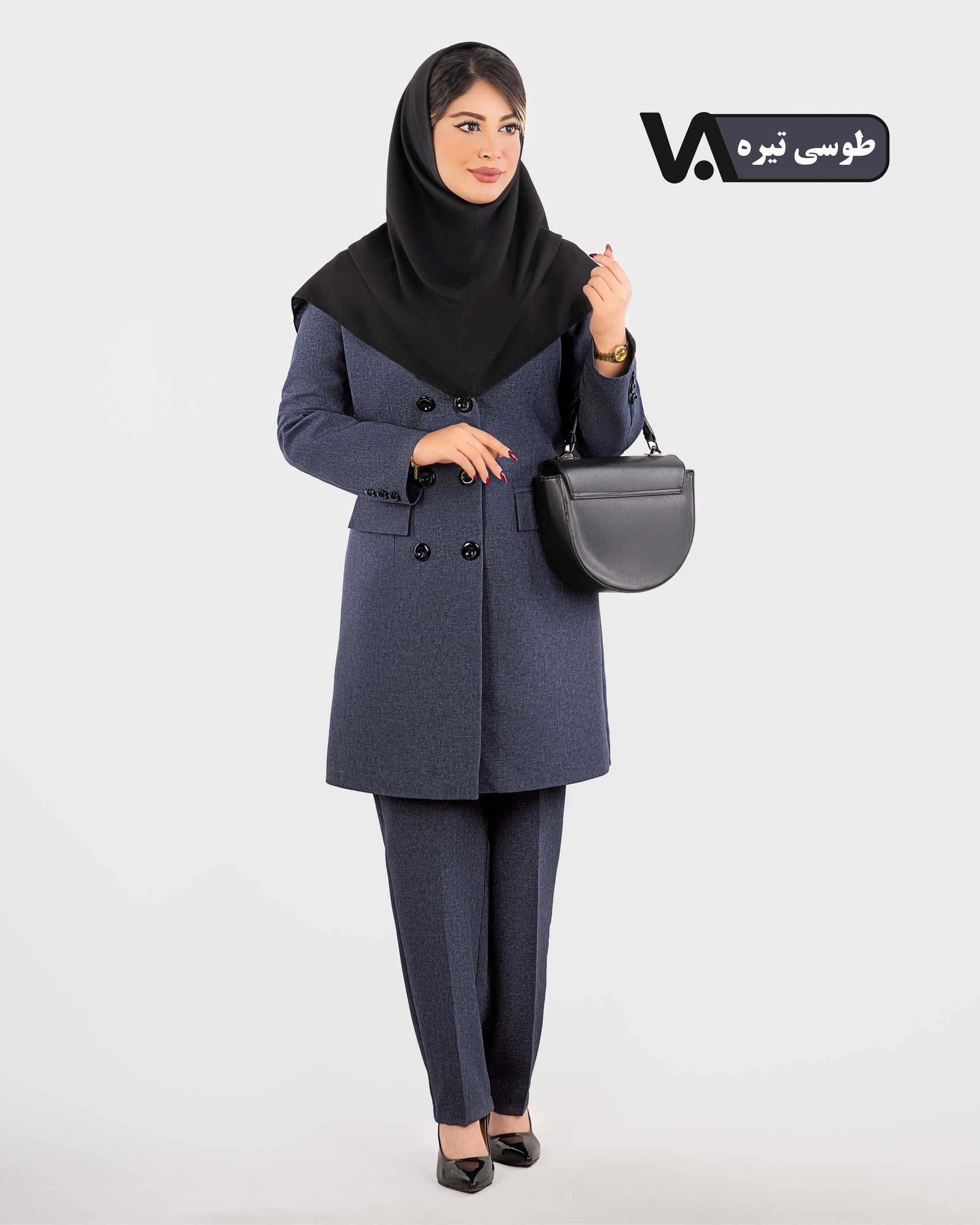 مانتو و شلوار اداری پرشیا کد j390