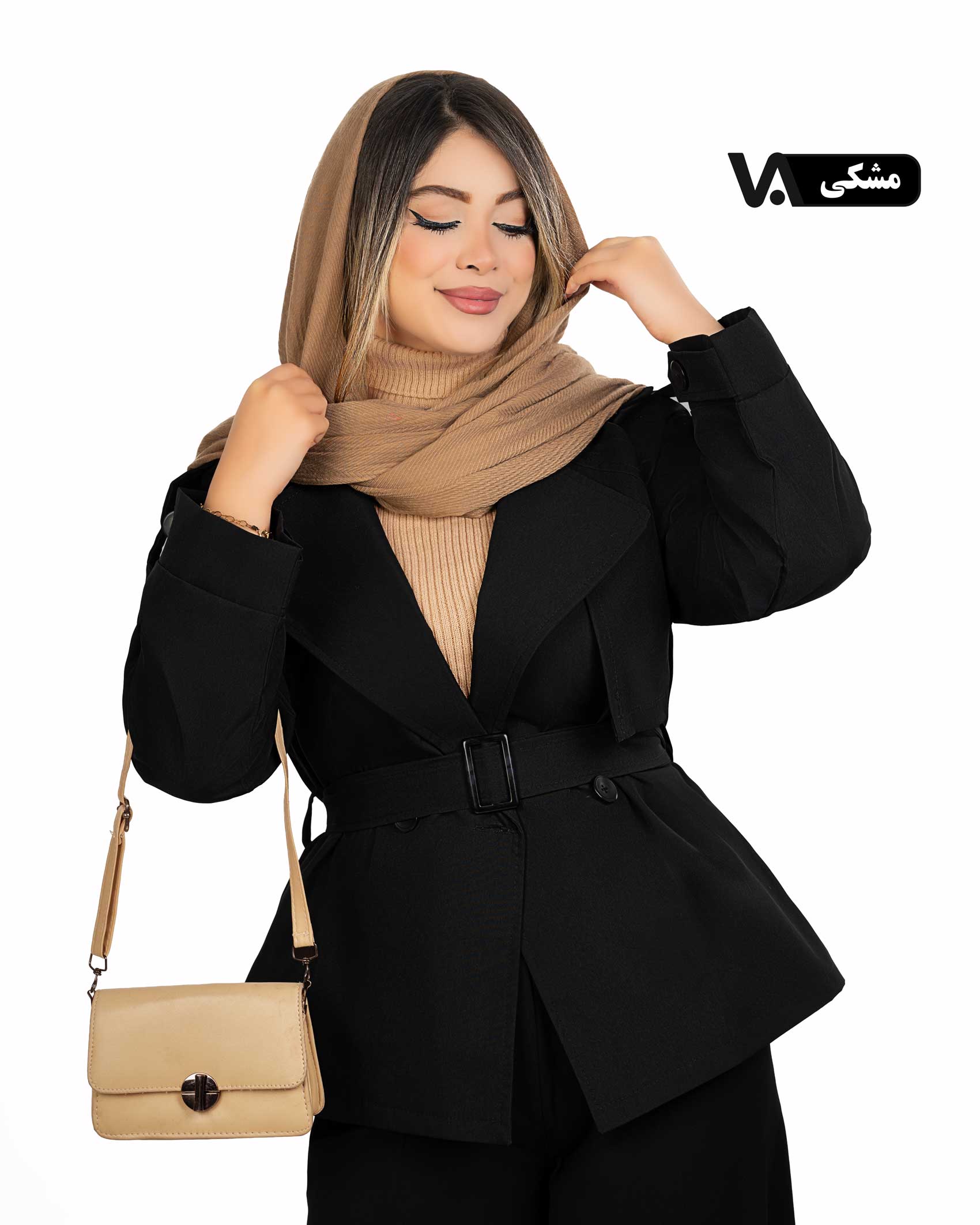 بارانی دو دکمه کتان زارا کد j277