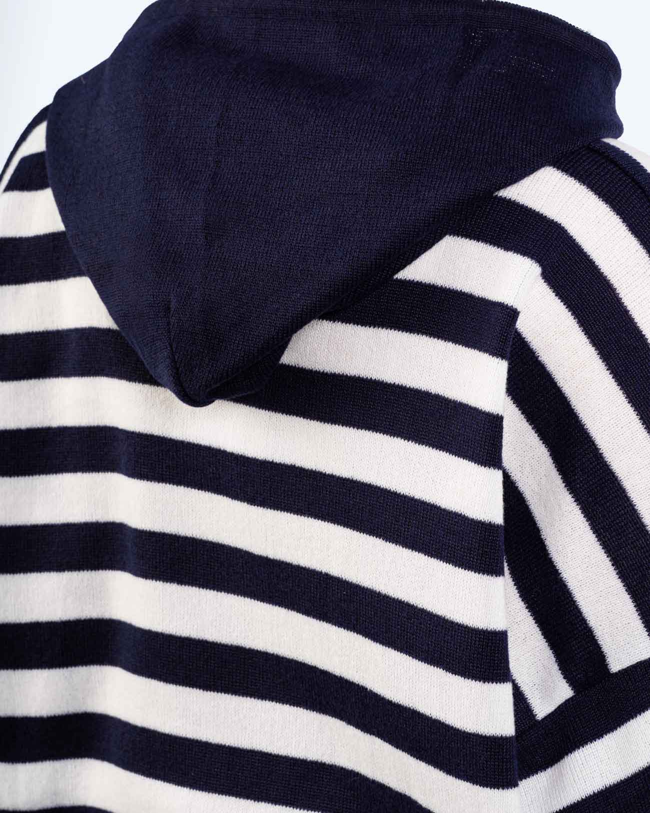 بلوز بافت کلاه دار کد j432