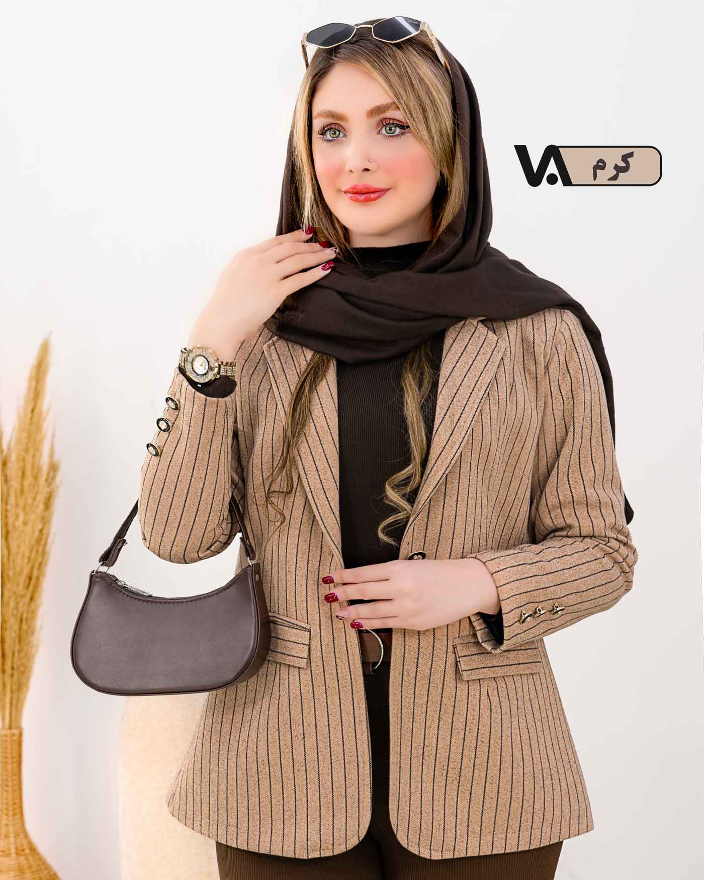 کت دیپلمات جیب نما فوتر کد j310