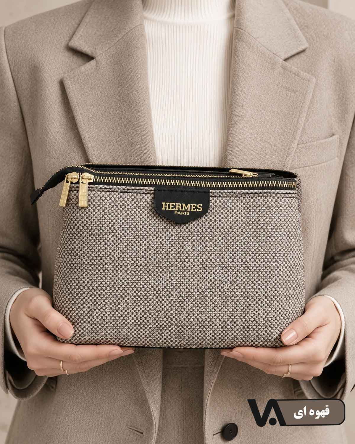 کیف هرمس دوزیپ کد i830