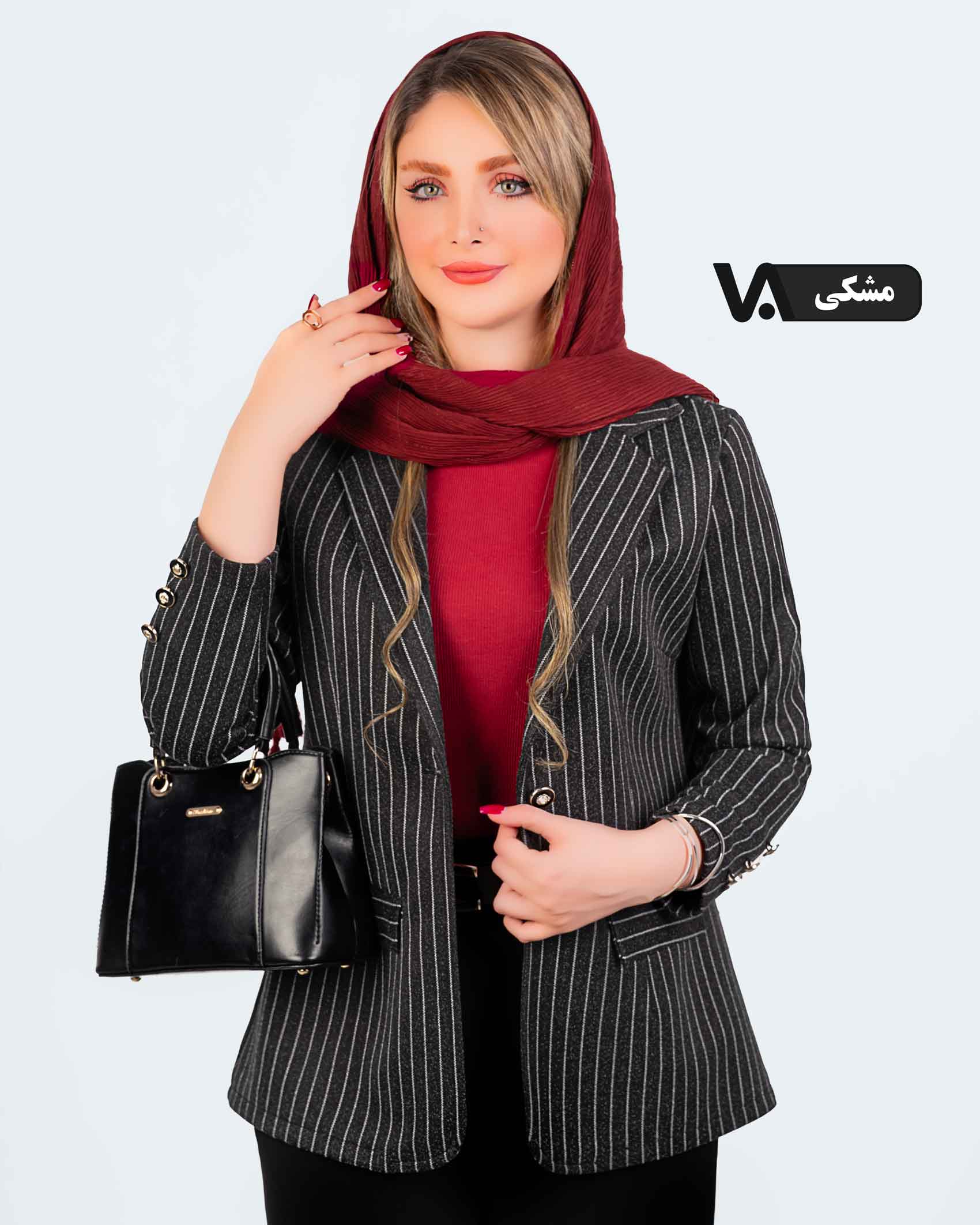 کت دیپلمات جیب نما فوتر کد j310