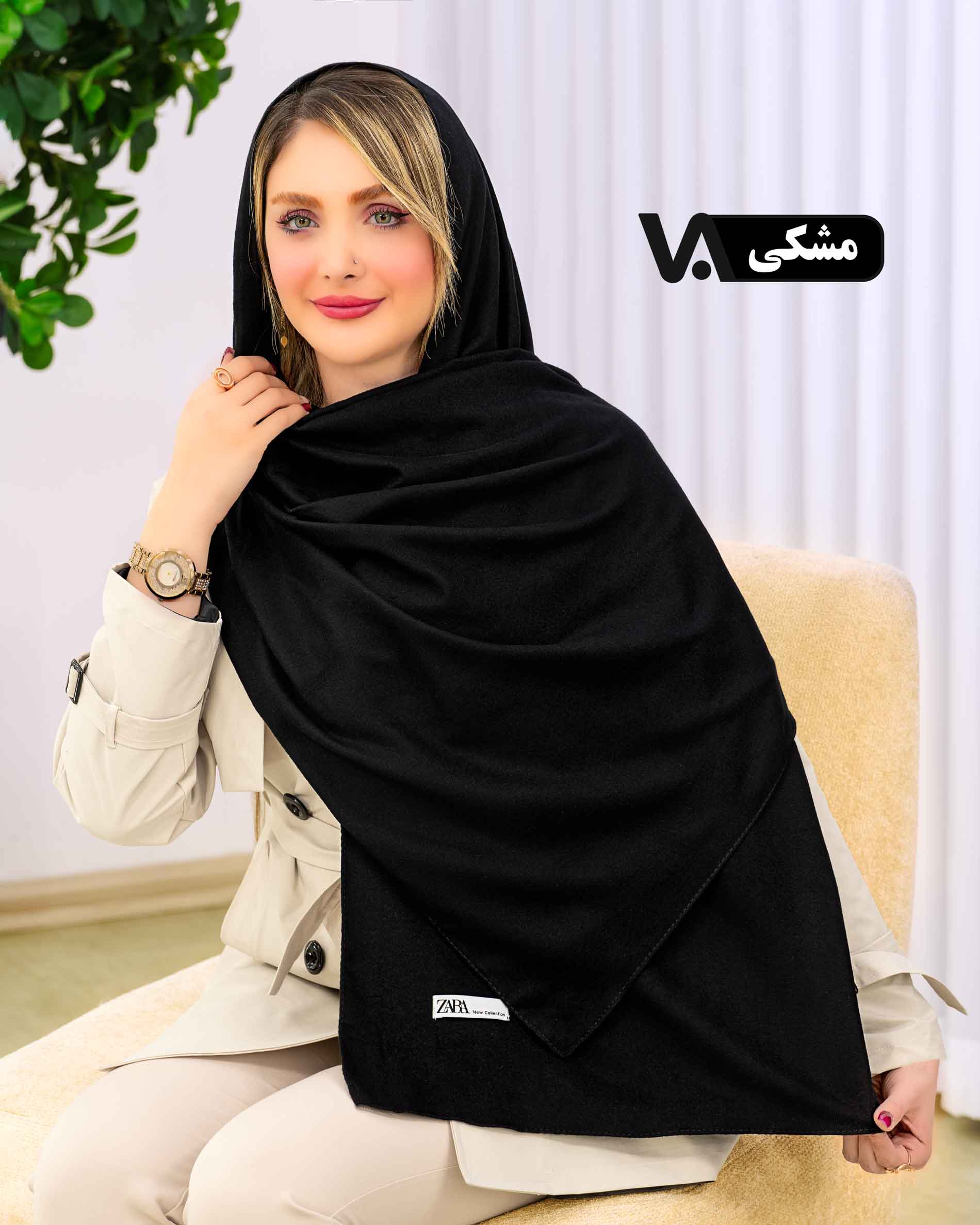 شال موهر ساده کد j417