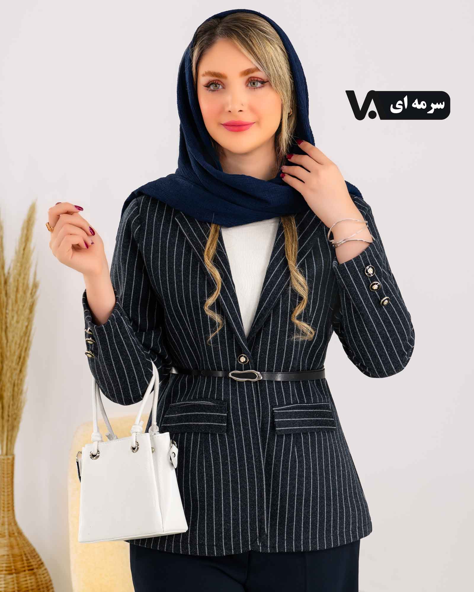 کت دیپلمات جیب نما فوتر کد j310