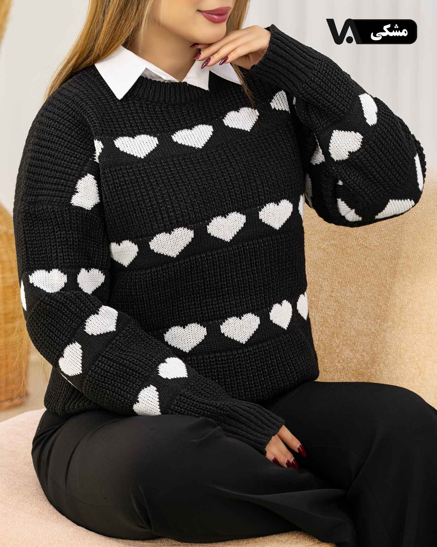 بافت یقه گرد قلبی کد j323