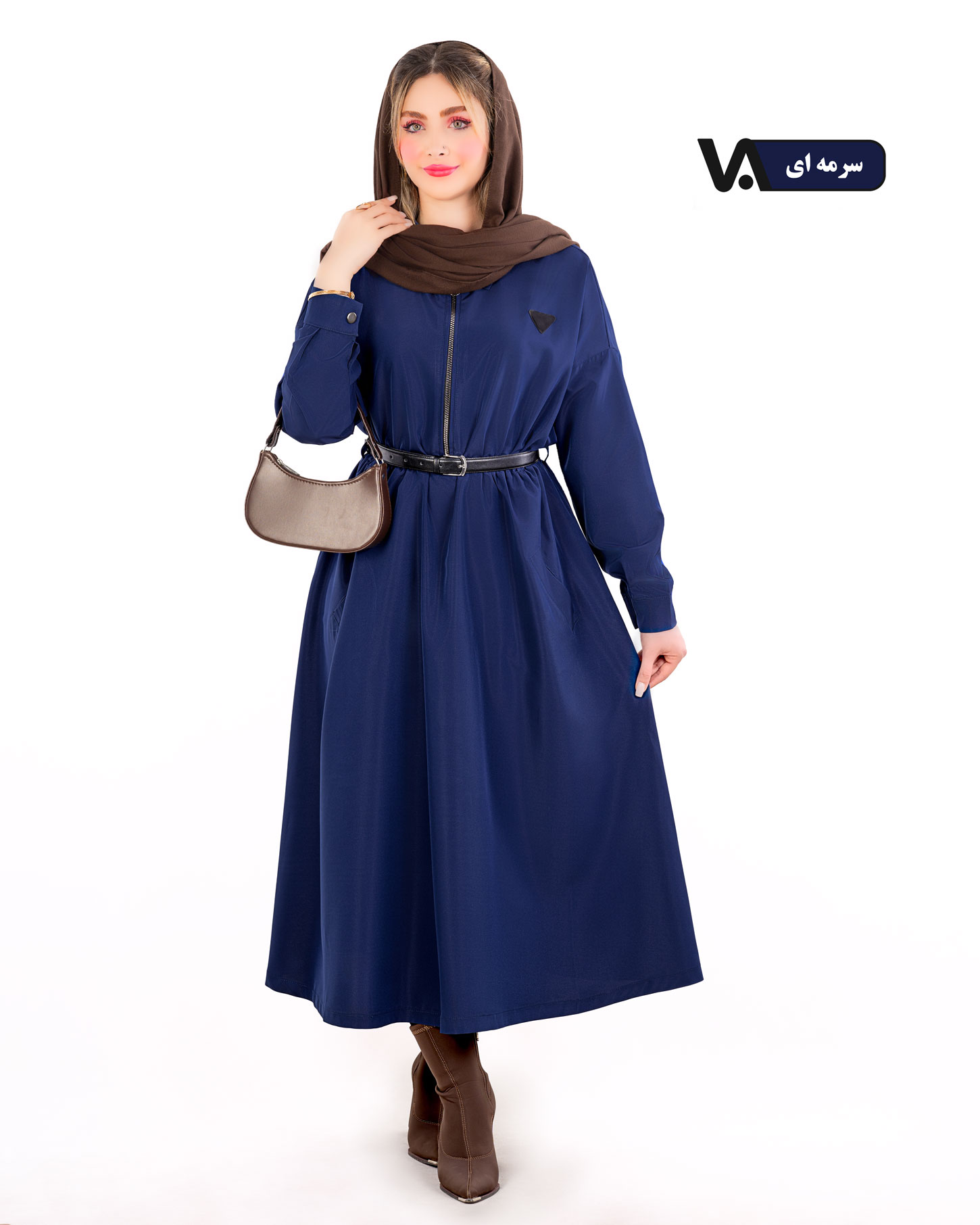 پیراهن کتان تی سی بلند کد j489