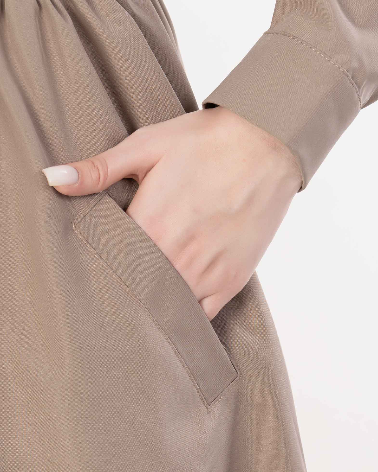 پیراهن کتان تی سی بلند کد j489