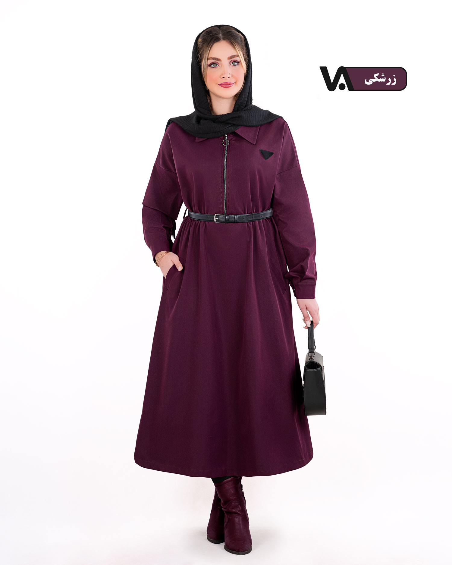 پیراهن کتان تی سی بلند کد j489