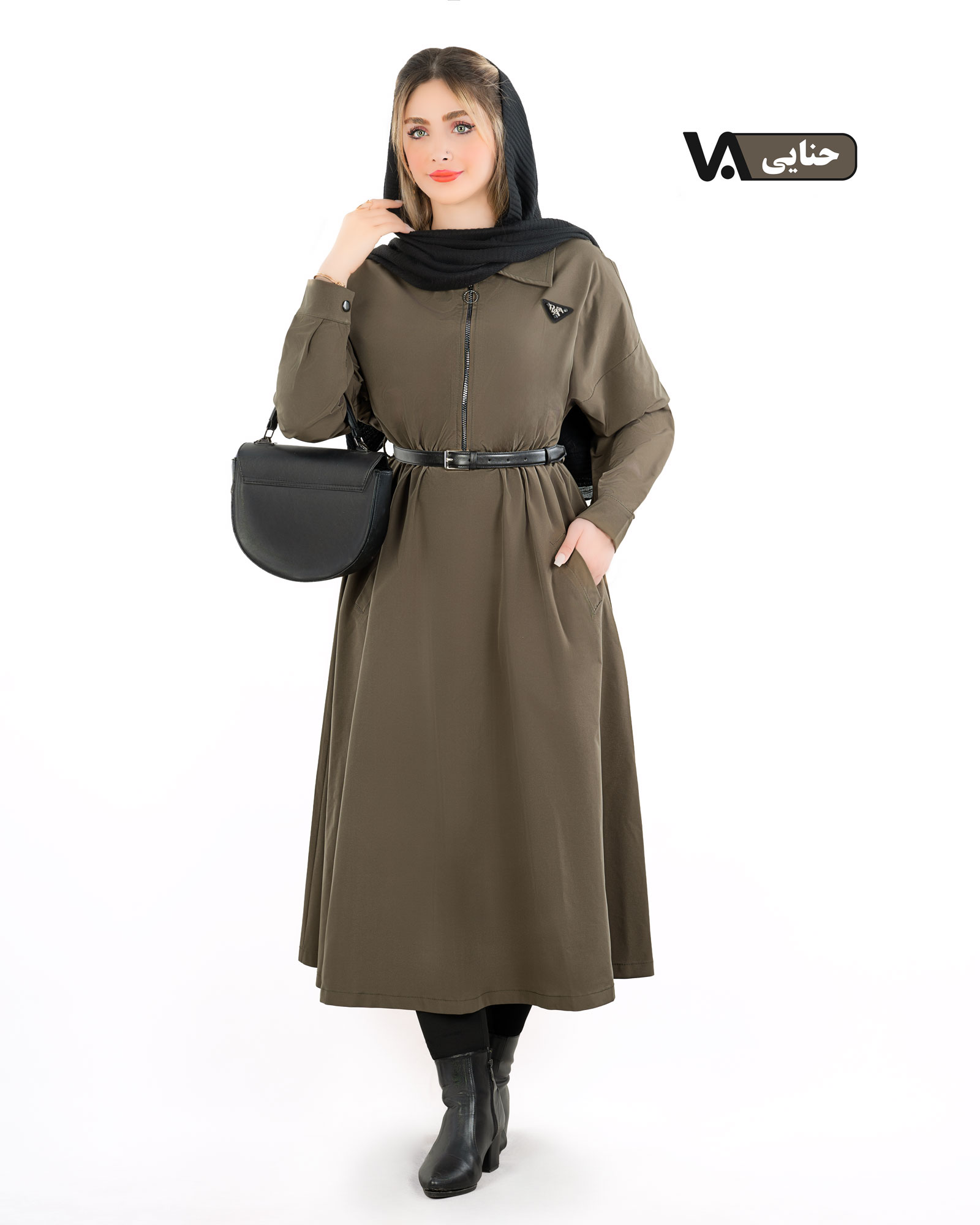 پیراهن کتان تی سی بلند کد j489