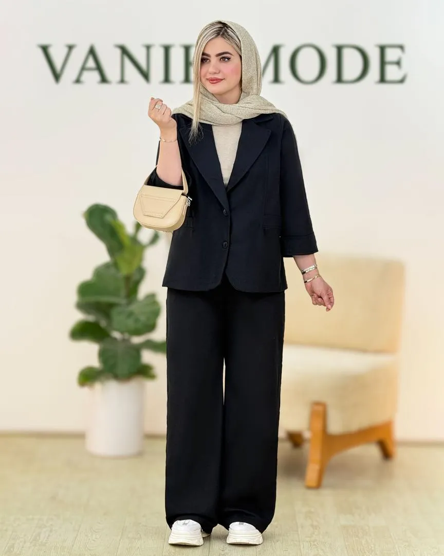 کت شلوار لینن کد g647