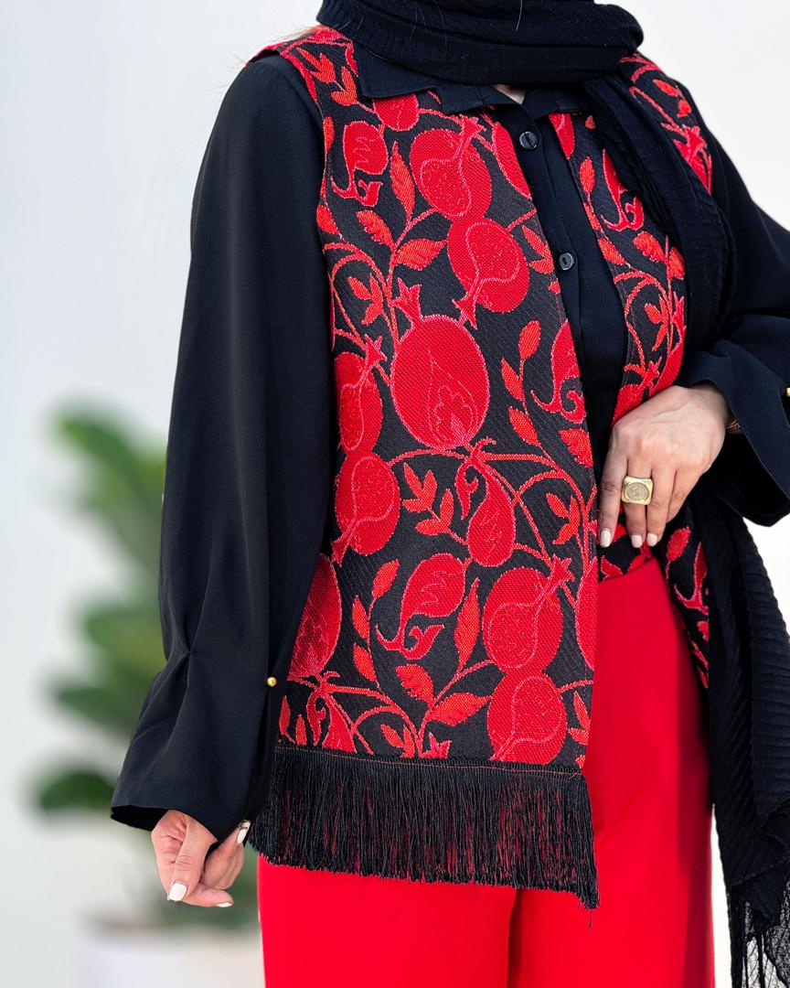 ست جلیقه شلوار یلدایی