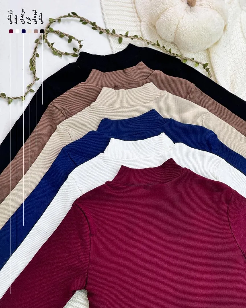 بلوز یقه سه سانت کد g176