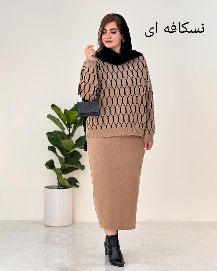 بلوز دامن جدید کد g85