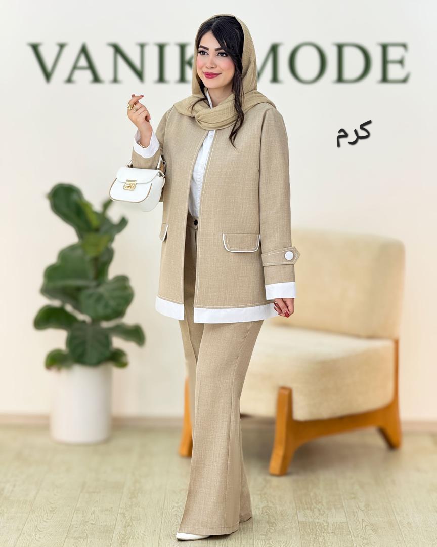 کت شلوار صوفیا بهاری کد g783