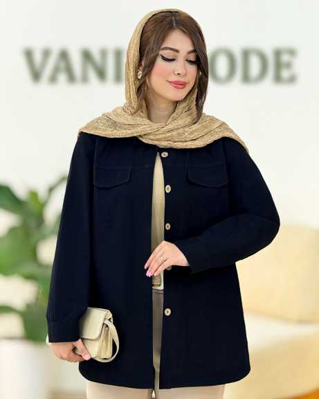 شومیز لینن جیب نما کد h78