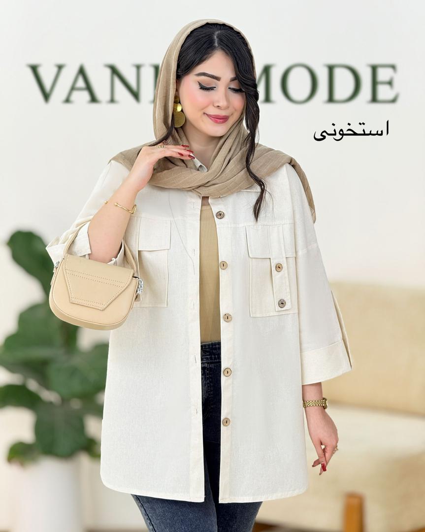 شومیز اسپرت آستین پاکتی کد g861