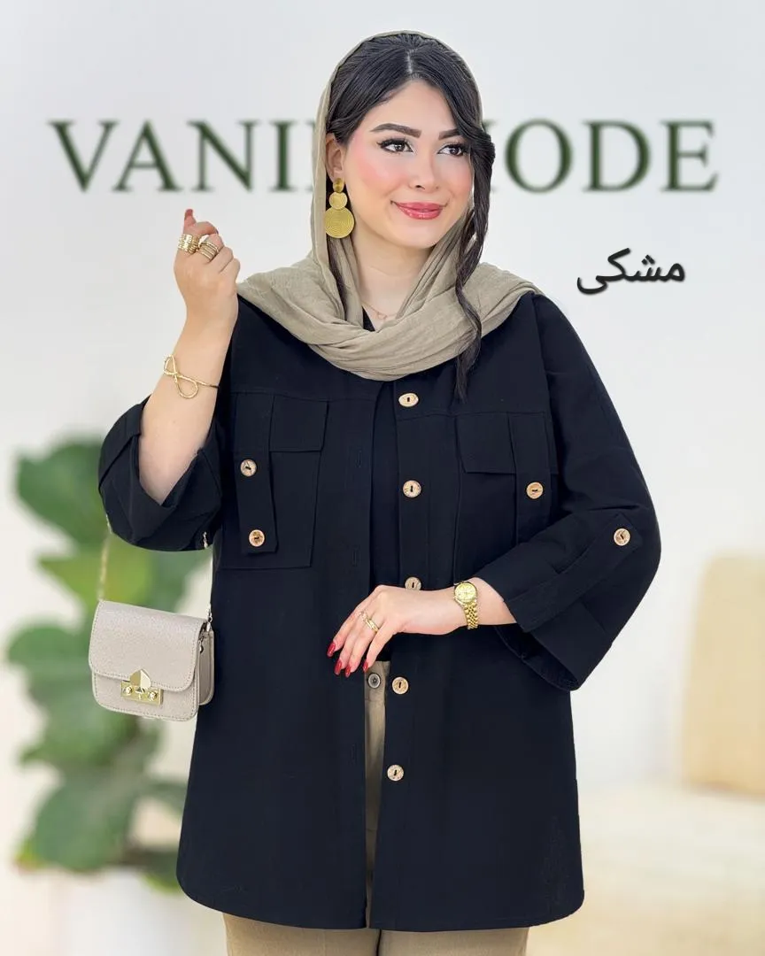 شومیز اسپرت آستین پاکتی کد g861