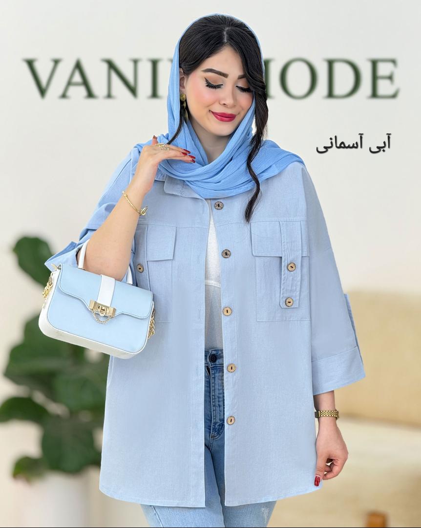 شومیز اسپرت آستین پاکتی کد g861