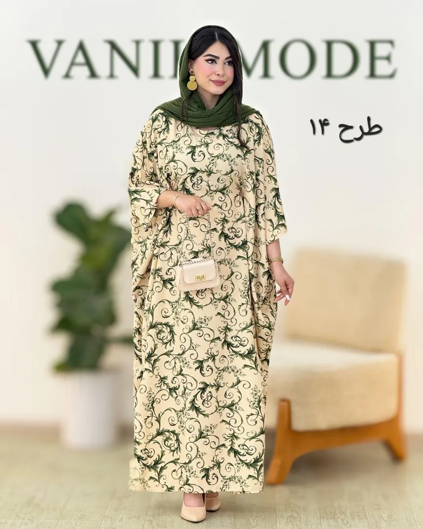 مانتو پانچ بهاری کد g768