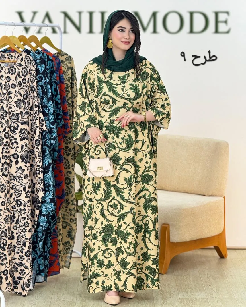 مانتو پانچ بهاری کد g768