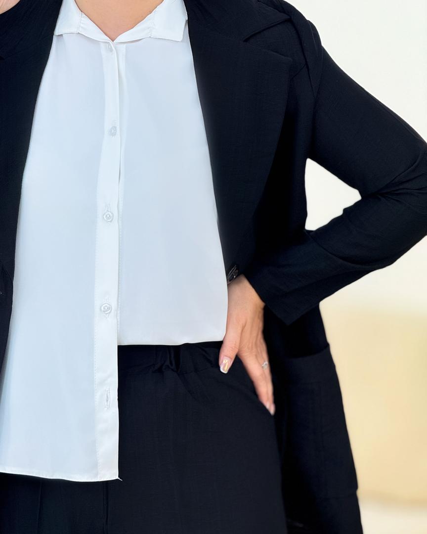 شومیز الیزه حلقه ای کد h202