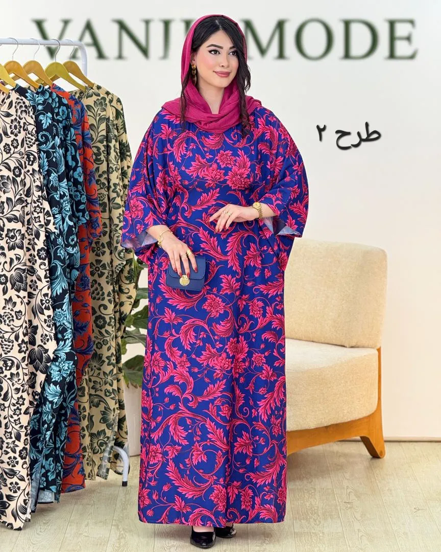 مانتو پانچ بهاری کد g768