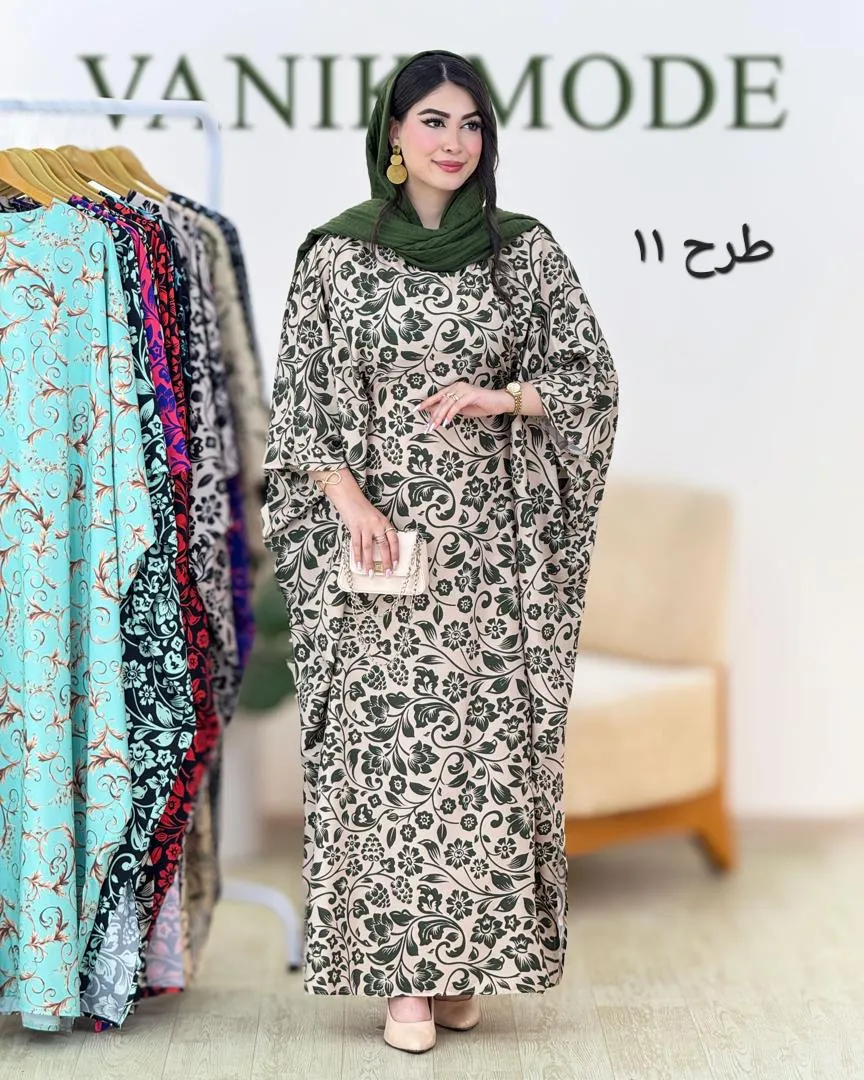 مانتو پانچ بهاری کد g768