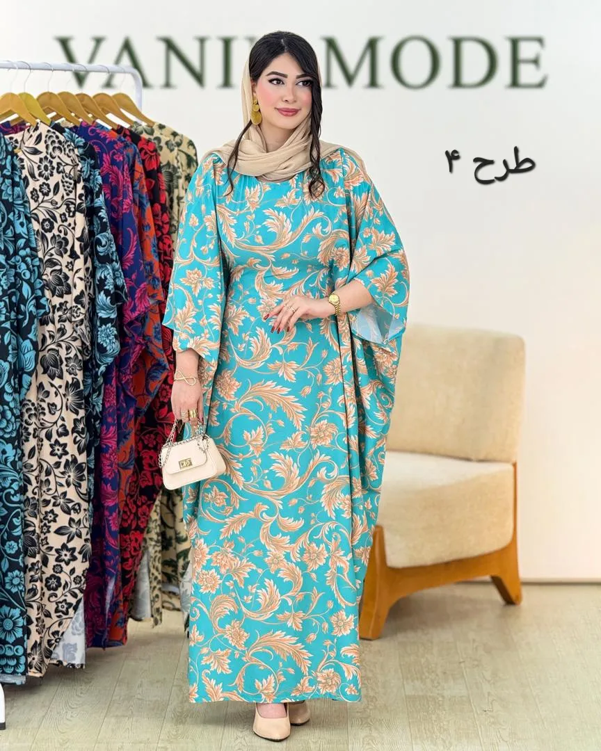 مانتو پانچ بهاری کد g768