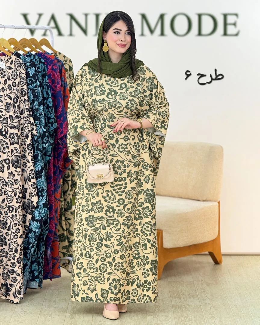 مانتو پانچ بهاری کد g768