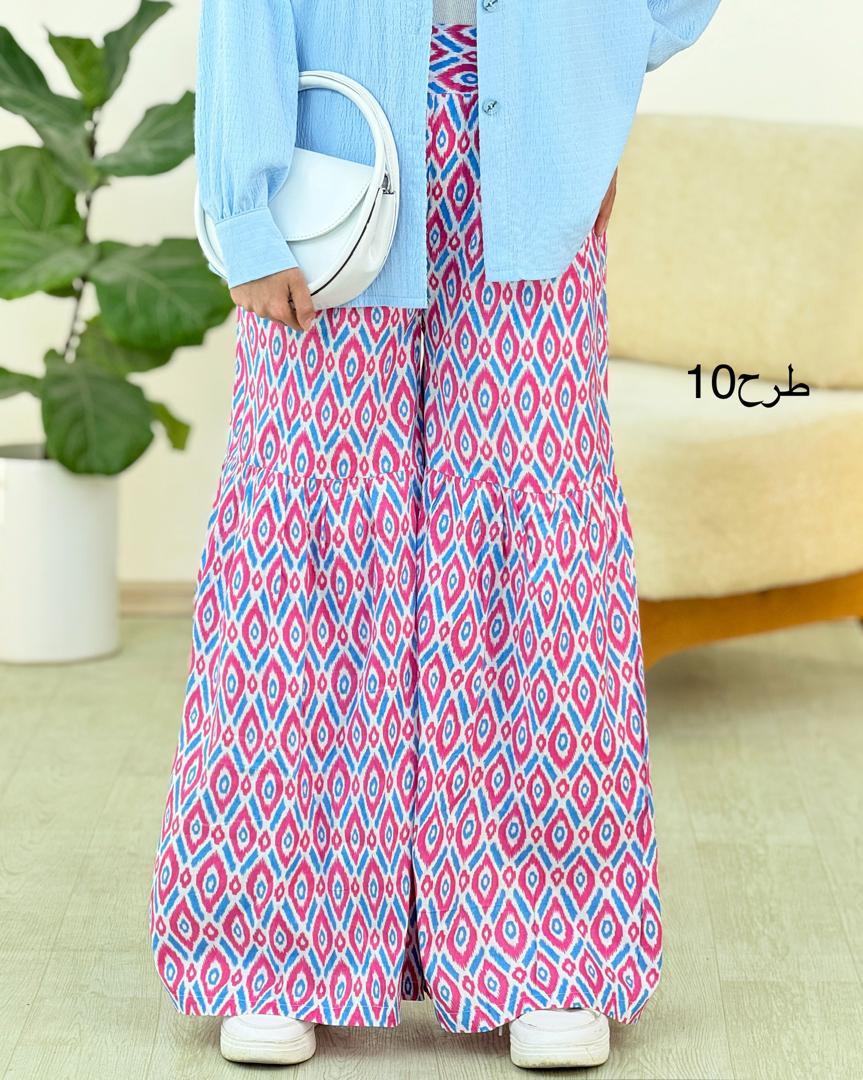 شلوار لینن باتیک هندی کد h196