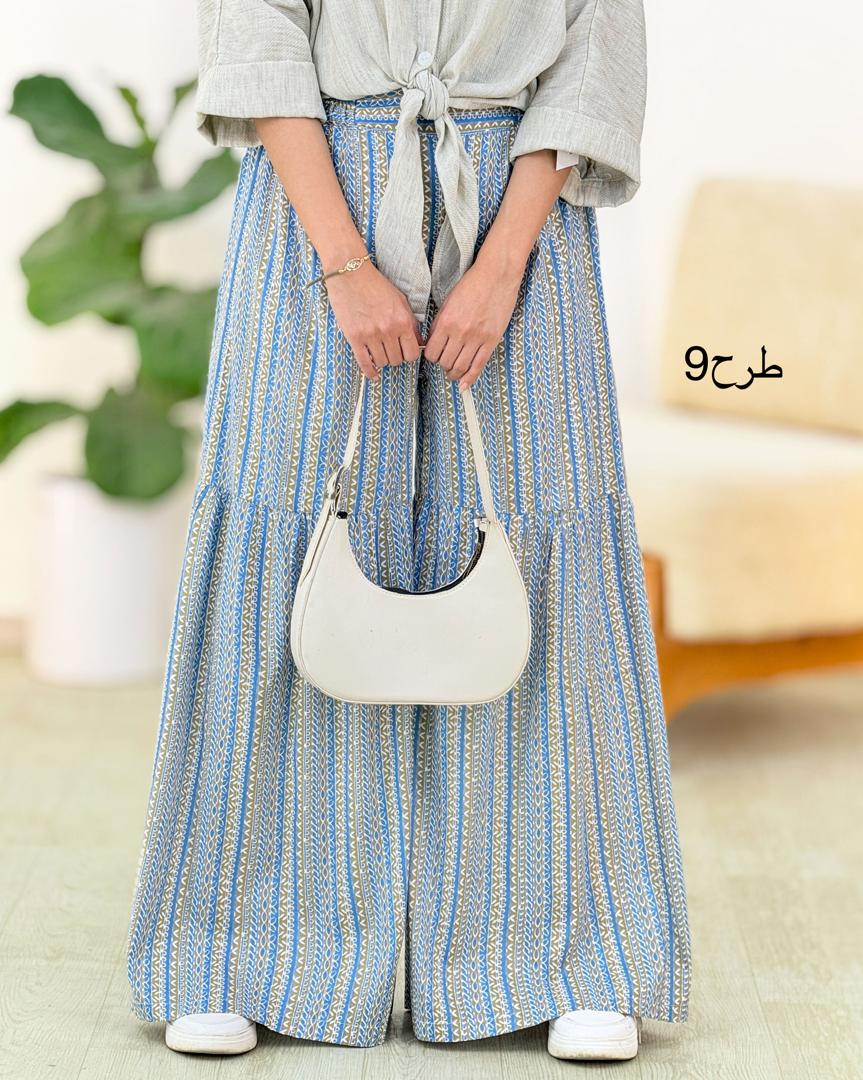 شلوار لینن باتیک هندی کد h196