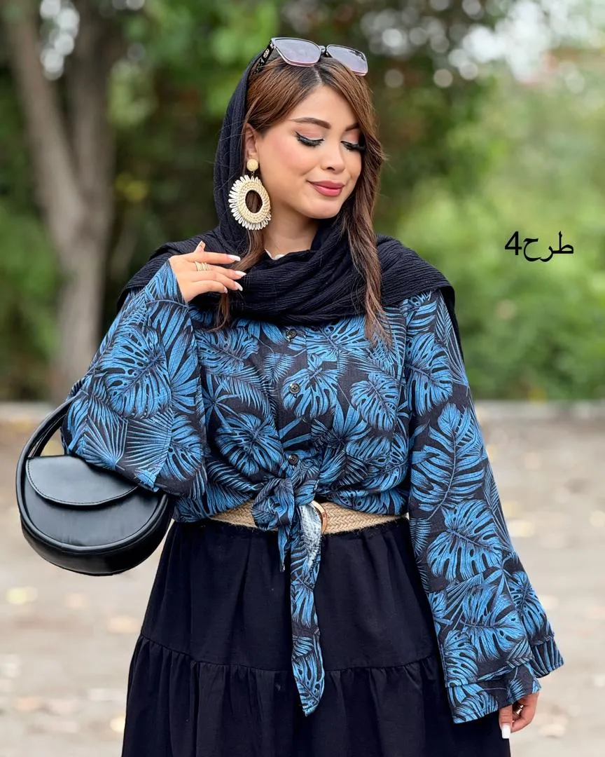 شومیز آستین عروسکی کدh302