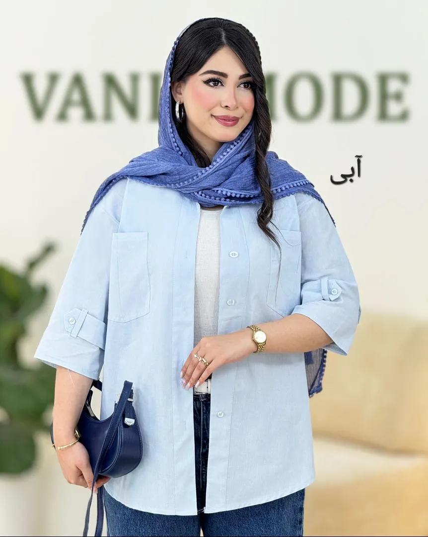 شومیز اسپرت دو جیب کد g971