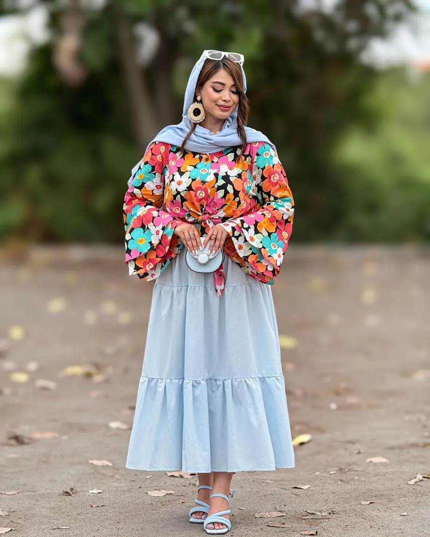 شومیز آستین عروسکی کدh302