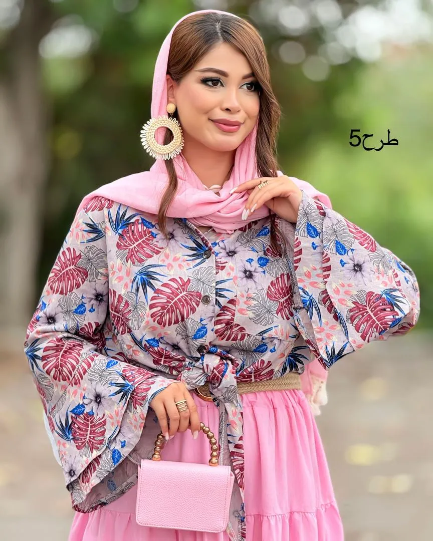 شومیز آستین عروسکی کدh302