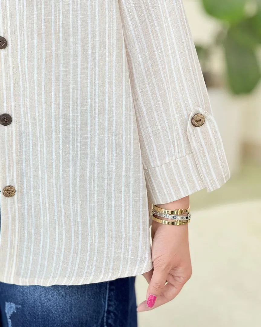 شومیز پایین هلال آستین پاگون دار کدH157