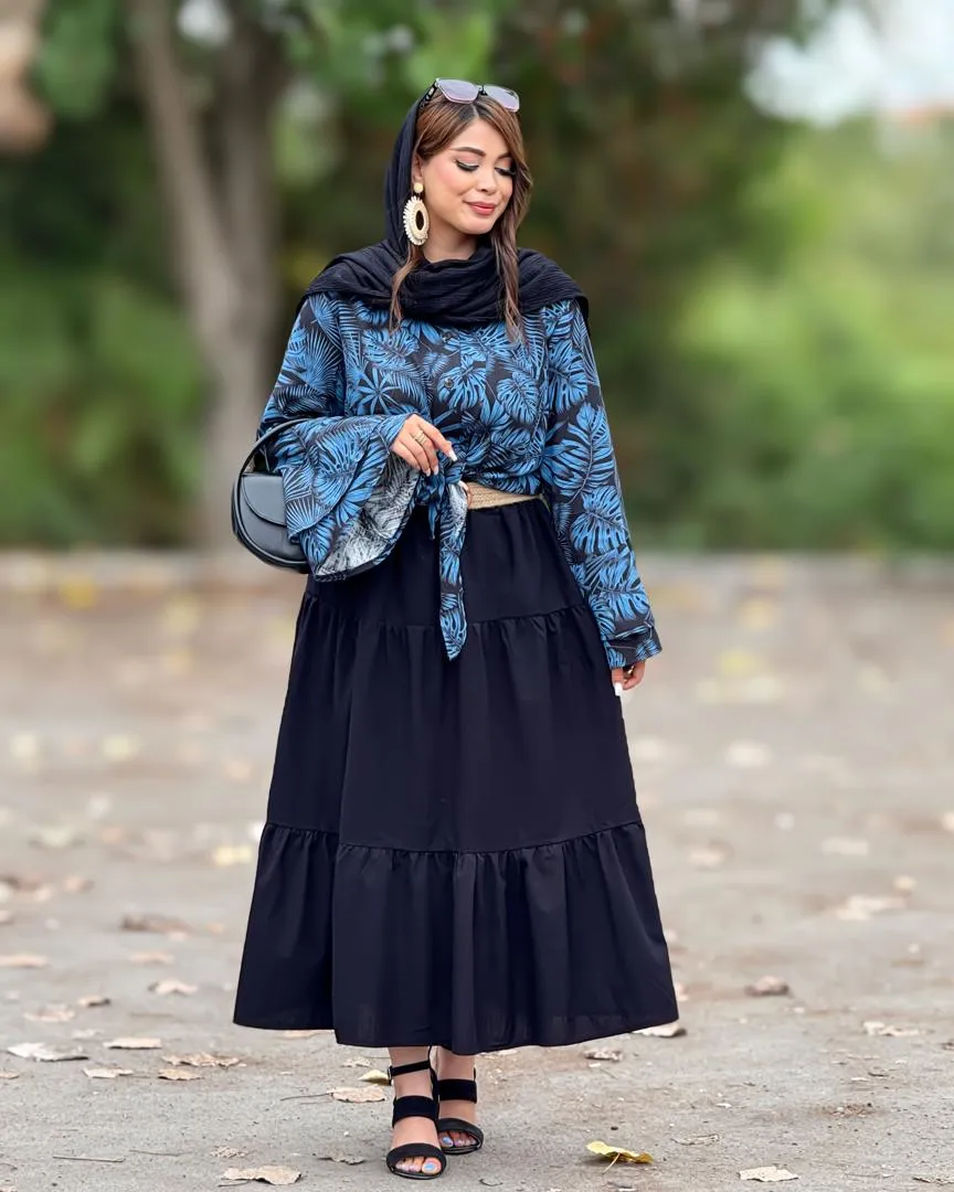 شومیز آستین عروسکی کدh302