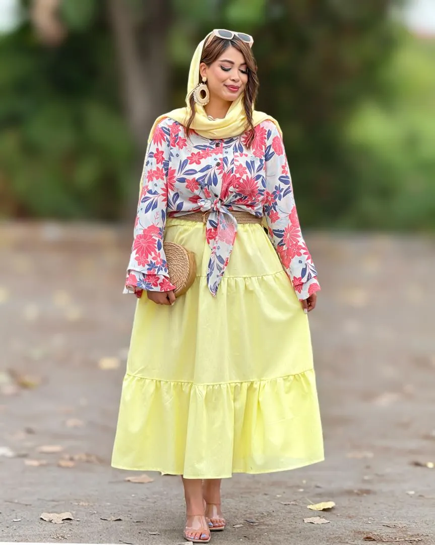 شومیز آستین عروسکی کدh302