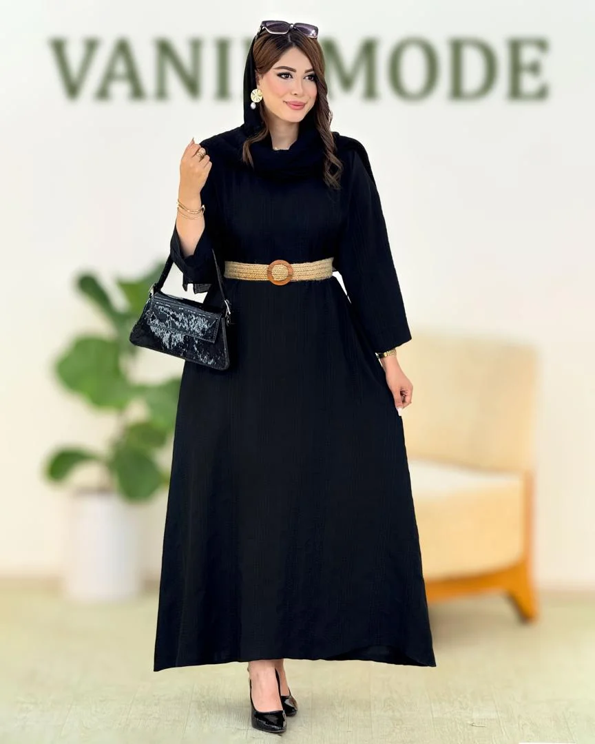 پیراهن بلند پشت زیپ دار کدH309