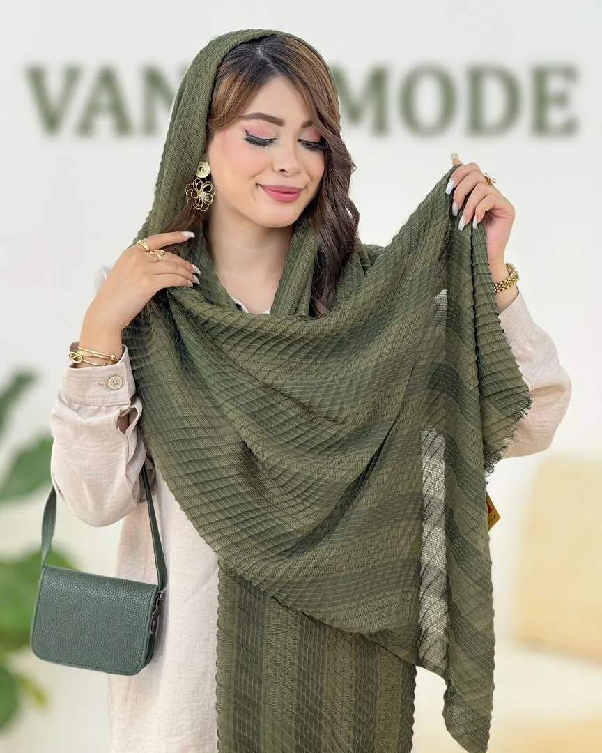 شال حصیری منگوله دار کد h174