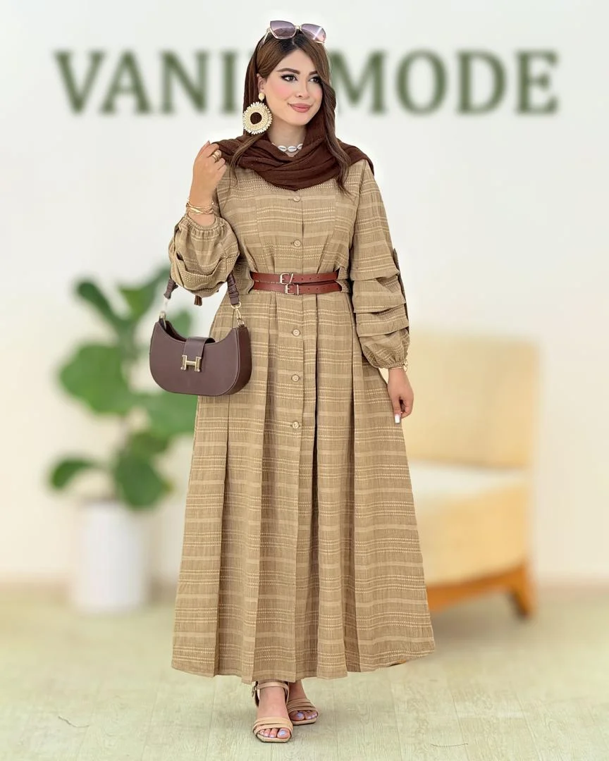 پیراهن آستین پاگون دار کدH308