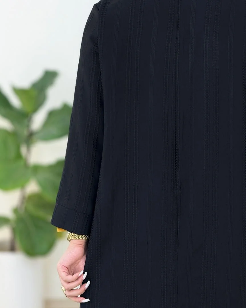 پیراهن بلند پشت زیپ دار کدH309