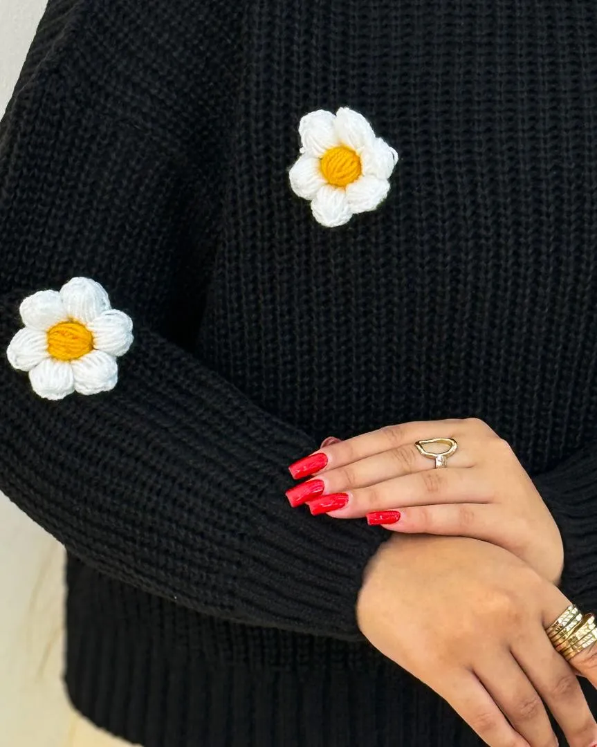 کراپ بافت طرح گل کد h446