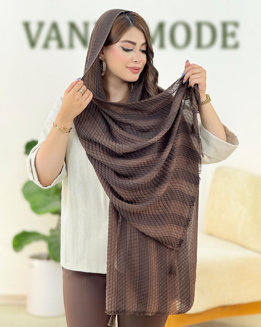 شال حصیری منگوله دار کد h174